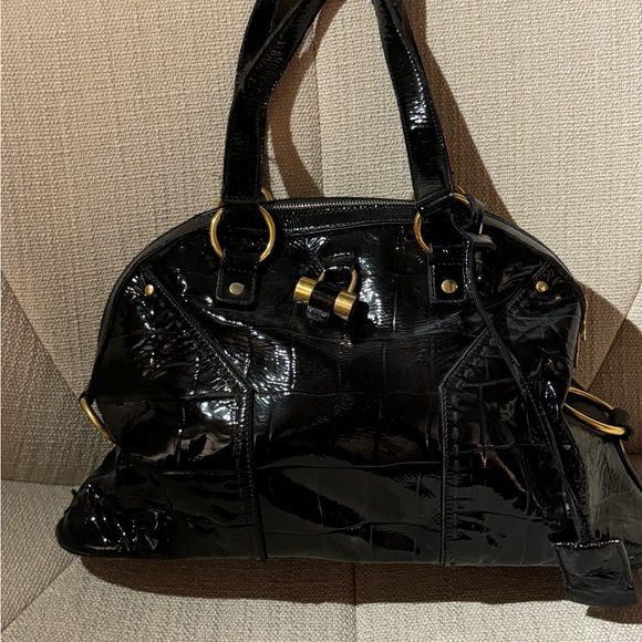 Saint Laurent Muse Patent Leather Bag - Picture 2 of 7